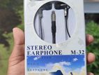 Moko stereo 3mm jack earphone