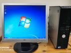 Monitor 17"LED বেসিক ব্রাইউজিং 4GB RAM ROM 250GB desktop