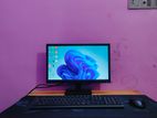 Monitor + PC with free Wi-Fi cable