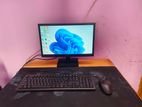 Monitor + PC with free Wi-Fi cable