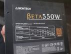 Montech Beta 550 550W 80 Plus Bronze Certified Power Supply