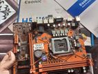 Motherboard H55 for sale with processor