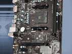 Motherboard MSI A320M PRO MAX Usedrunning