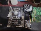 Motherboard, Ram, Processor Used Sell!