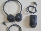 Mouse & Headphones