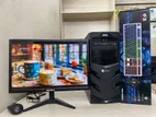 Mouse-Keyboard-Core i3 (2nd Gen)_Ram 4GB_HDD 500GB-New 19"LED Monitor