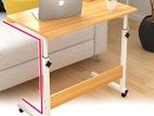 Moving side table high adjustable