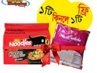 Mr. Noodles-8 Pcs Korean Super Spicy (Free Mr.Lachcha semai)