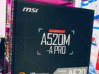 MSI A520M-A Pro AM4 AMD Micro-ATX Motherboard 3 Years Warranty