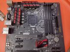 MSI B150M NIGHT ELF Motherboard (Used) But 100% Fresh and Running