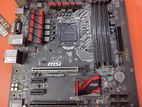 MSI B150M NIGHT ELF Motherboard (Used) But 100% Fresh and Running