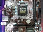 MSI B150M Pro-VDH HDMI SATA 6Gb/s USB 3.1 Motherboard