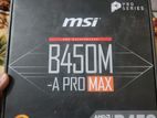 MSI B450-A PRO MAX Motherboard