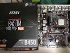 MSI B450M PRO-VDH MAX AMD AM4 Gaming Motherboard