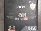 MSI B450M PRO-VDH MAX AMD Motherboard