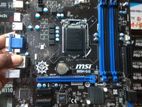 MSI B85M-E45 LGA 1150 HDMI SATA 6Gbs USB 3.0 Motherboard