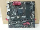 MSI B85m Gaming Motherboard 4th Gen