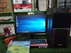 MSI Cor i3 3rd gen pc with 19" Dell monitor