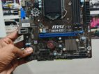 MSI H-81 Used motherboard 7 day Worranty