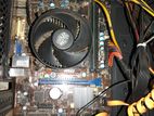 MSI H61 / Core i3 ddr3 ram 4 gb /cooling fan