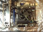 MSI H81 Motherboard I3 4gen 8gb DDR3 Ram Combo