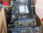 MSI H81M-E33 4th Gen Motherboard+1-Year Warranty