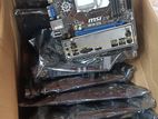 MSI H81M-E33 4th Gen Motherboard+1-Year Warranty