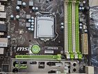 MSI H97M Eco LGA 1150 Intel H97 HDMI 1 Year Warranty Motherboard