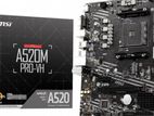 MSI MOTHERBOARD A520