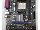 Msi NF725GM-P31 motherboard with AMD PROCESSOR