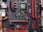 MSI Z370 GAMING PLUS ATX Motherboard For 8th 9th Generation