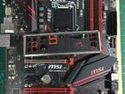 MSI Z370 GAMING PLUS ATX Motherboard For 8th 9th Generation