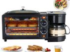 Multi Function 3 in 1 Breakfast Maker Machine Bakery