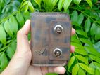 Multi-function Men’s Pu Leather Card Holder Wallet – Double Buckle