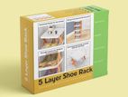 Multifunctional 5 Layer Shoe Organizer Rack