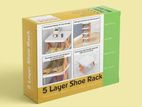 Multifunctional 5 Layer Shoe Rack