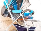 Multifunctional baby folding stroller