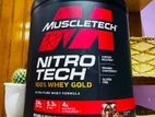 Muscletech Nitrotech Gold Whey Protein 5lbs BIG INTACT USA