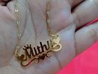 Name necklace