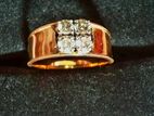Natural Diamond Ring Certified