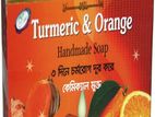 Natural Turmaric & Orange Soap 100 Gm | হলুদ এবং কমলা সাবান