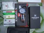 NAVIFORCE NF9196 Top Brand Luxury Chronograph Casual Male Stainless Stel