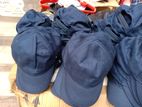 Navy Blue Cotton Cap For Kids