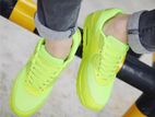 Neon Lime Green Snekers "size 38" (Imported) Nike Air Max 90 Copy