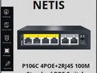 Netis P106C 6-Port POE Switch