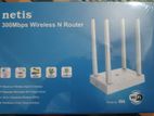 Netis W4 Multifunctional 4 antina wifi router (New)