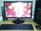 নেট ব্রাউজিং পিসি 4GB RAM Core 2 Duo & 500GB + HP 22" LED Monitor