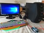 নেট ব্রাউজিং পিসি 4GB RAM Core 2 Duo & 500GB + HP 22" LED Monitor