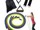 New 11 pcs/set Pull Rope Fitness Exercises Resistance Bands