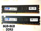 8GB + RAM DDR3